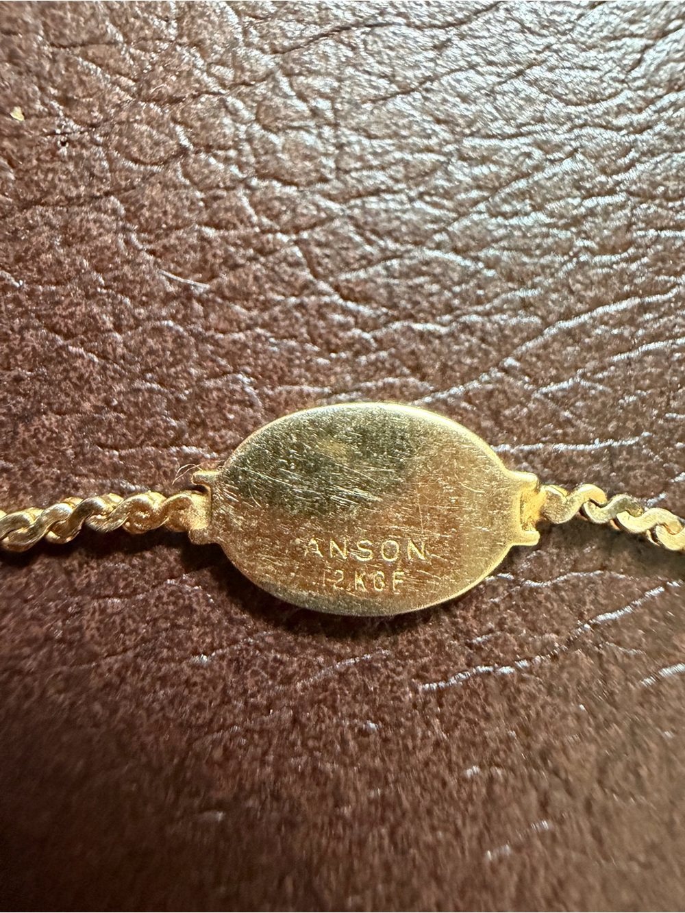 12K Gold-Filled ID Bracelet in Gold